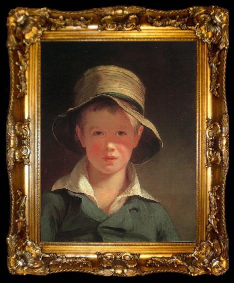 framed  Thomas Sully The Torn Hat, ta009-2